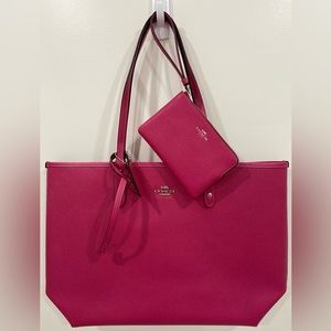 Coach Tote with Wristlet
